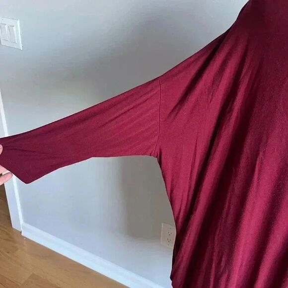 Sweet Pea Red long sleeve dress with pockets - Picture 8 of 9